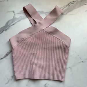 Sculpt Knit Criss Cross Tank